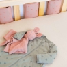 Schlafsack mit abnehmbaren Ärmeln mit passendem Schmusetuch