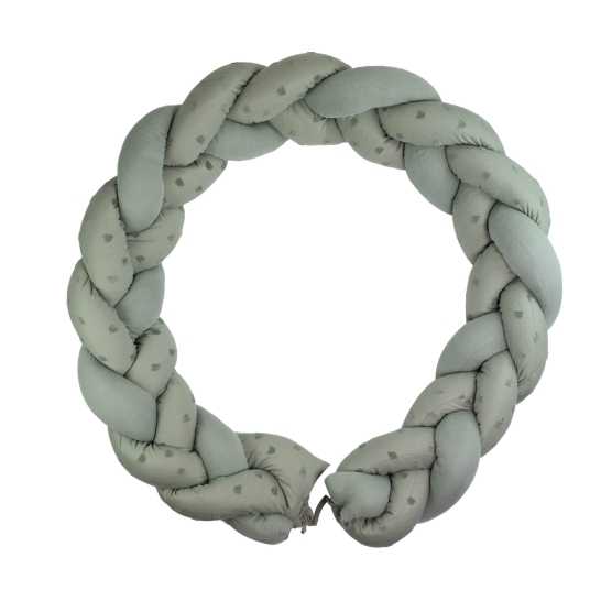 Decorative braid - green clay