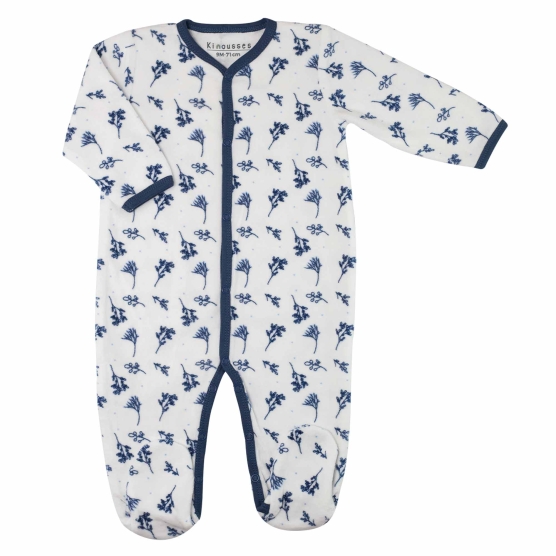 Pyjama en velours bébé -...