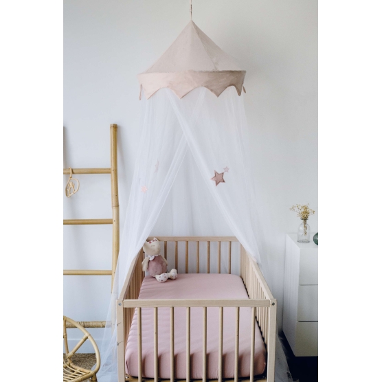 Hemelbed - roze sterren