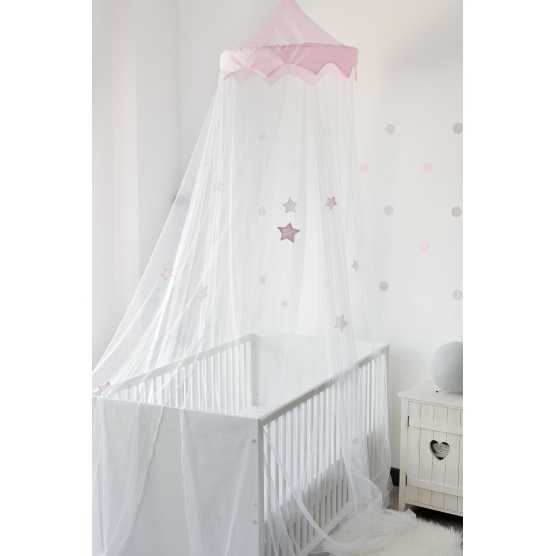 Hemelbed - roze sterren