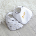 2 bibs from the cool baby set