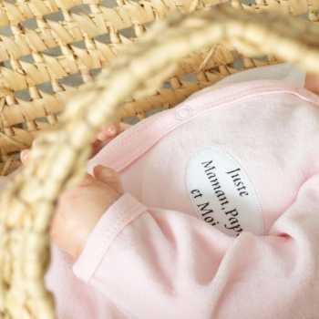 Pyjama "Nur Mama, Papa und Ich" rosa