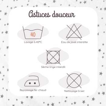 Star sheet care instructions