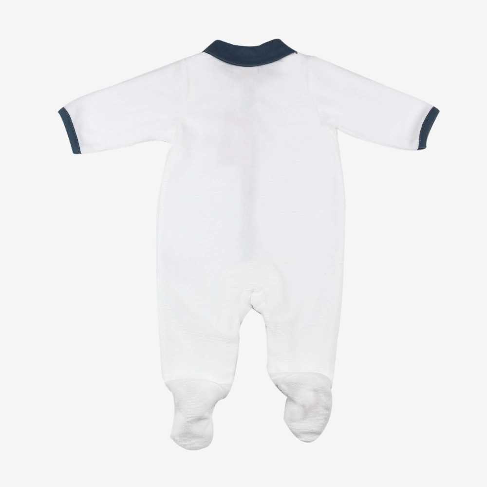 Back sleeps well Y Navy blue Polo collar