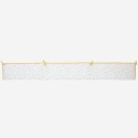 Reversible crib bumper from the hide-and-seek in the forest collection