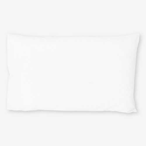 Funda de almohada blanca - 40x60cm
