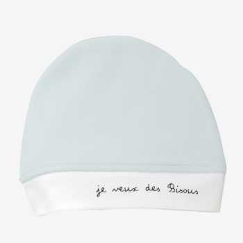 klein blauw mutsje
