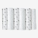 Set di 6 pannolini per neonati 70*70 cm