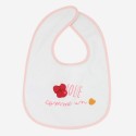 "Pretty as a Picture" Pink Bib