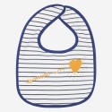 Bavoir bébé "I love you" rose