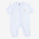 Pyjama "Juste Maman, Papa et Moi" blauw