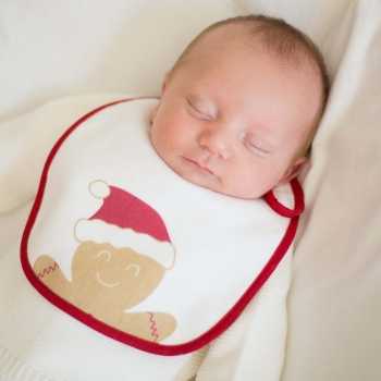 Kerstslabbetje met peperkoek
