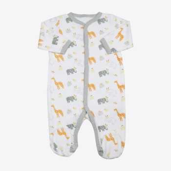 Pyjama velours bébé jungle