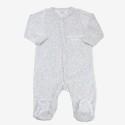 Dors bien bébé gris chiné