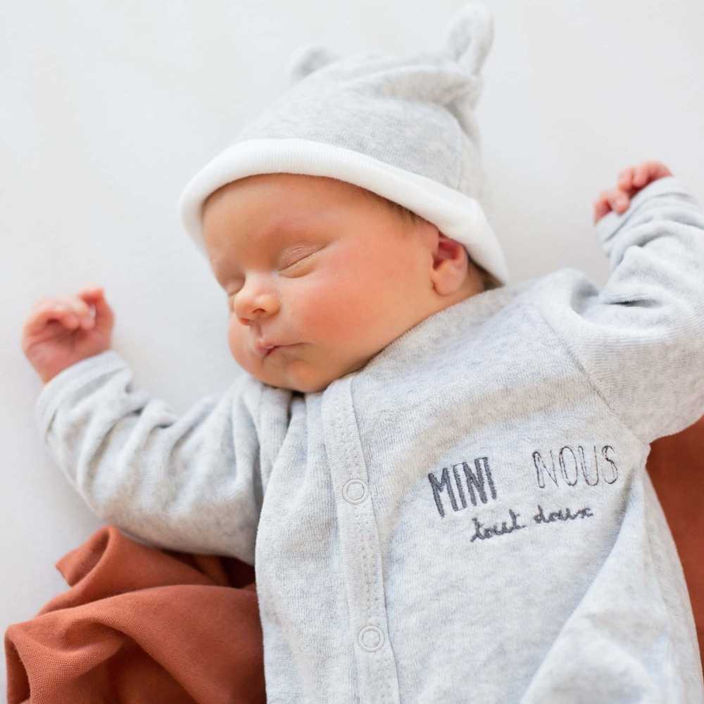 Geburtsset 6-teilig - Mini Nous Trois Kilos Sept - 2