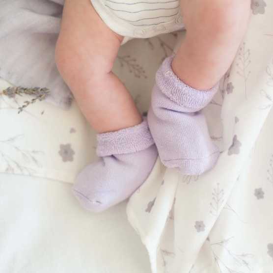 Lote de 3 pares de calcetines Lila