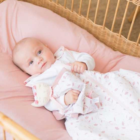 Rose the little cat flat comforter