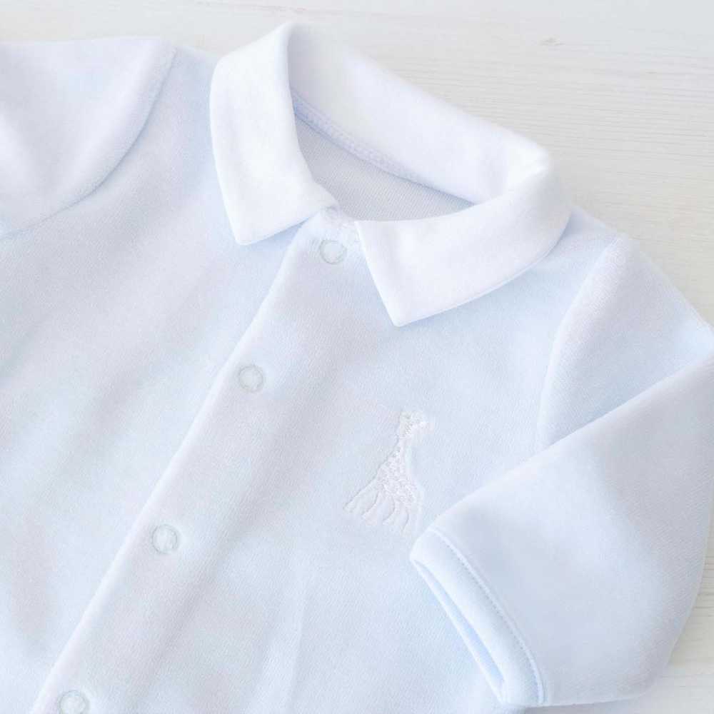 pijama suave azul