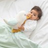 babydeken milky green au large de nova in scène gezet