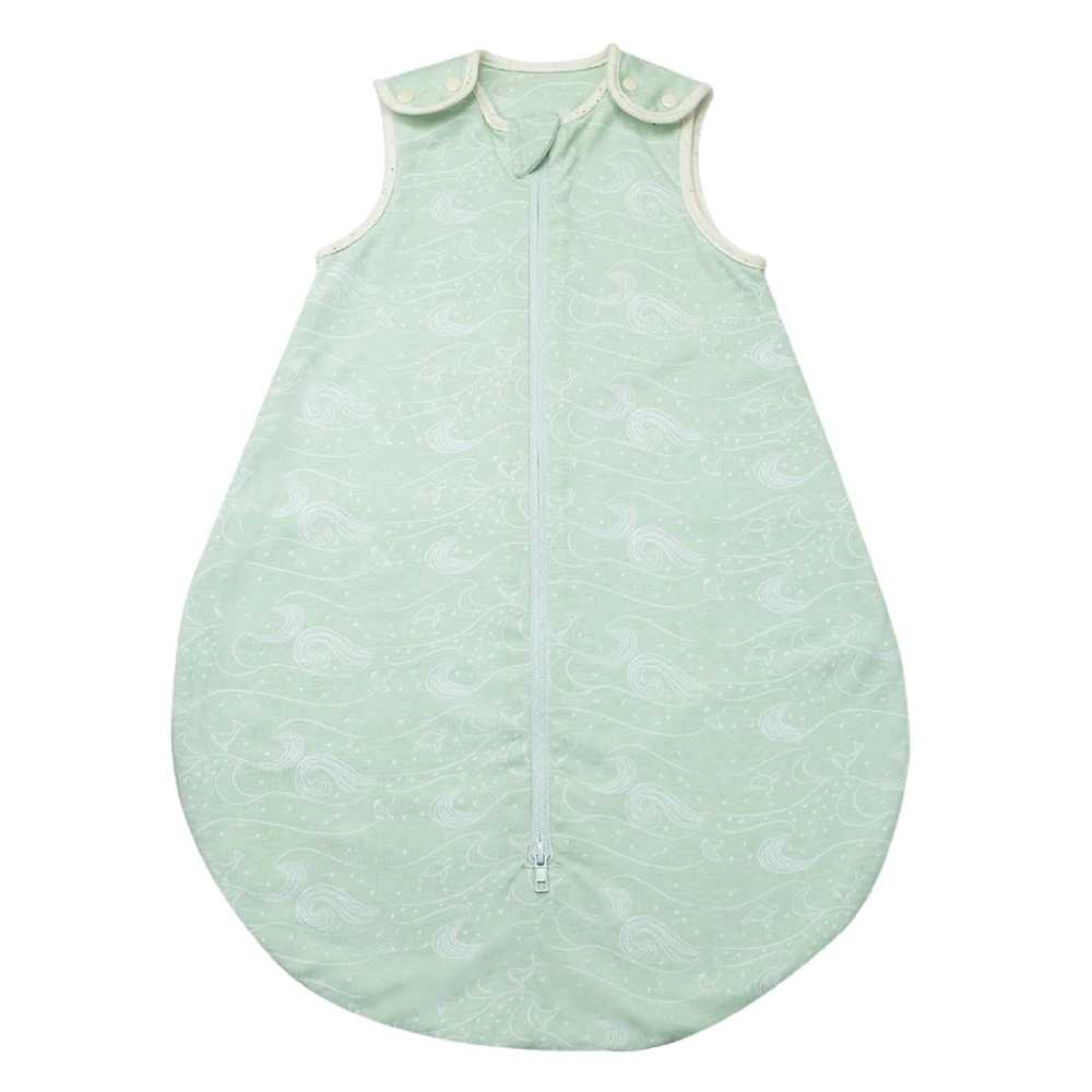 Sommerschlafsack Au Large de Nova in der Farbe Wassergrün.