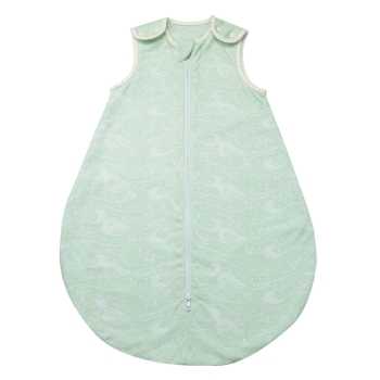 Sommerschlafsack Au Large de Nova in der Farbe Wassergrün.