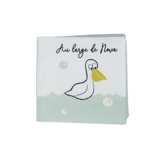 Stoffen babyboek met oceaanthema