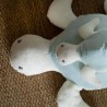 maman et bébé tortue en peluche