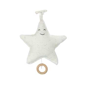 estrella de mar musical beige moteado
