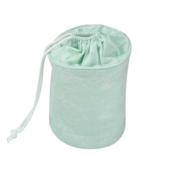 productfoto nomadische opbergmand milky green oceaanmotieven