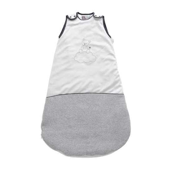 Baby-Schlafsack 90 cm 6-18 Monate N'ours auf weißem Hintergrund