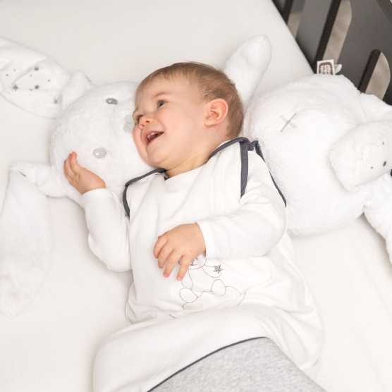 Baby slaapzak 90 cm 6-18 maanden N'ours op witte achtergrond
