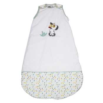 Baby slaapzak in fluweel tog 2 zebra