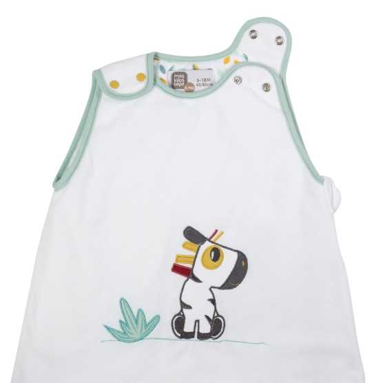Baby sleeping bag in velour tog 2 zebra