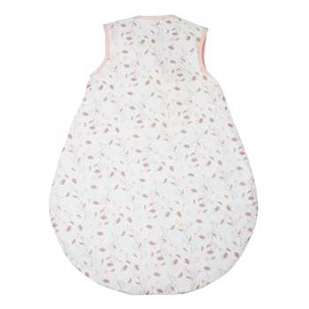 Rückseite des Blumen-Schlafsacks Rose und Lili für Baby von 0 bis 6 Monate in TOG 3