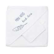 capa de baño bebé mini nous gris