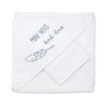 Baby-Badeumhang Mini Nous grau