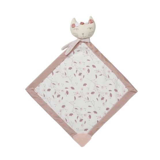 Schmusetuch Rose die kleine flache Katze