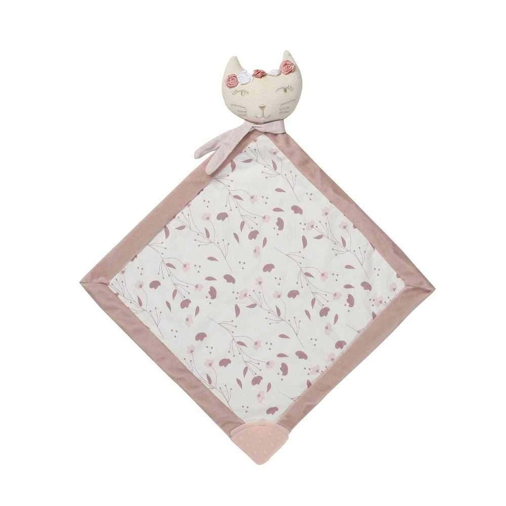 knuffeldoekje Rose het kleine platte katje