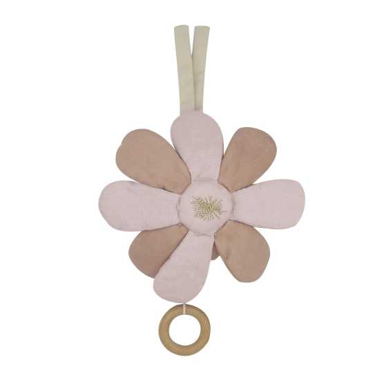 Fiore musicale con il suo anello in legno per attivare la musica