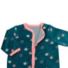 Pyjama bébé fille zoomé sur l'ouverture en haut