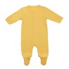 ribbed mustard pajama back photo