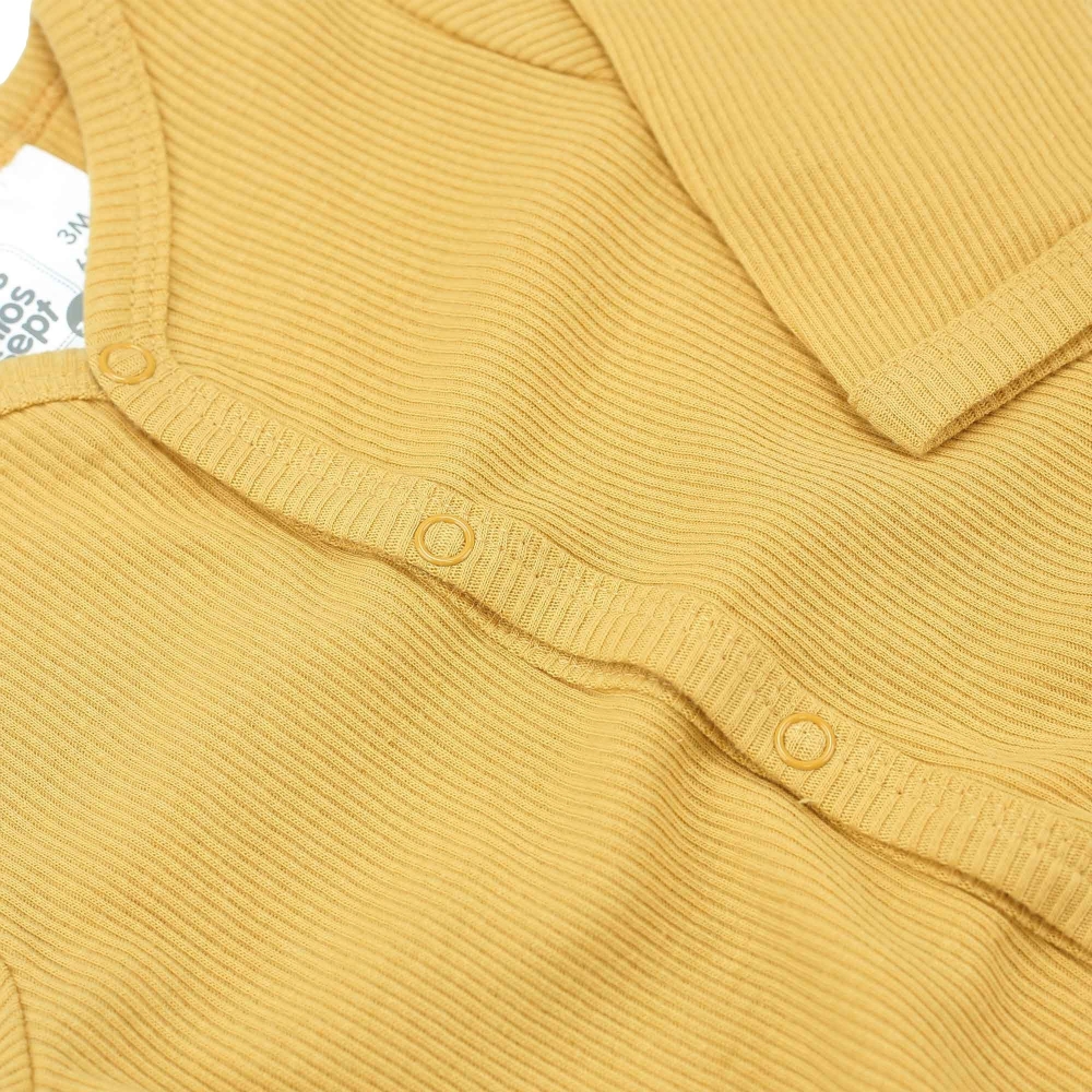 Pigiama in cotone per neonato - maglia a coste Trois Kilos Sept - 6