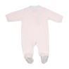 rosa Mädchenschlafanzug Sophie die Giraffe von hinten