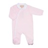 roze meisjes pyjama sophie met kruisende opening