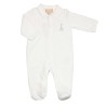 Dors bien Y Beige collo Polo - Velluto jacquard - ©Sophie la girafe
