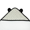 Hood of the Leopard baby bath cape
