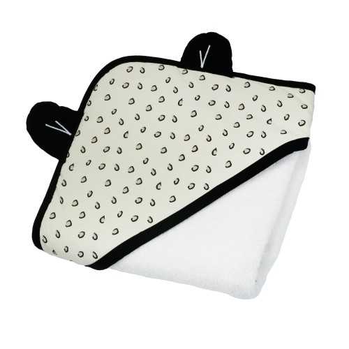 Asciugamano con cappuccio motivo Leopardo