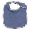 bavoir bleu marine uni mixte pour bébé