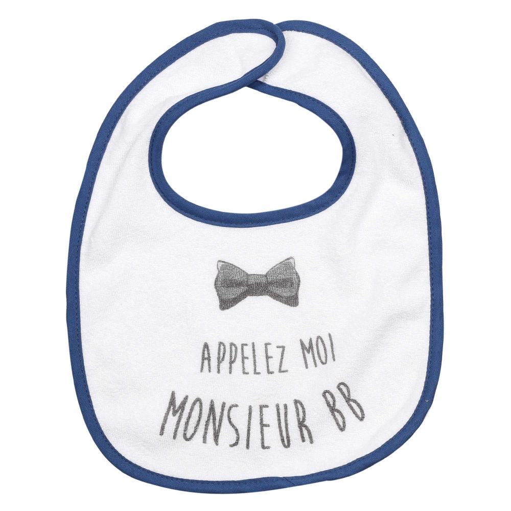 Bib with "Call me Mister BB" inscription